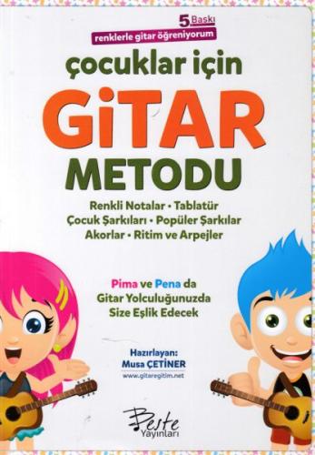 Çocuklar İçin Gitar Metodu - Renklerle Gitar Öğreniyorum | Kitap Ambar