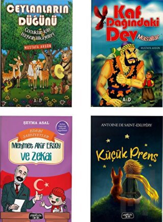 Çocuklar İçin Hikaye Seti (4 Kitap Takım) | Kitap Ambarı