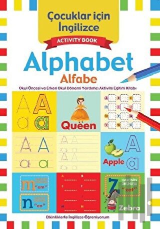 Çocuklar İçin İngilizce - Alphabet | Kitap Ambarı