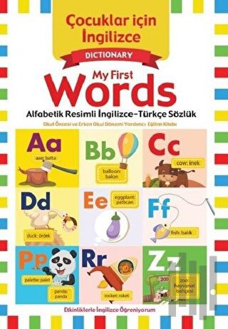 Çocuklar İçin İngilizce - My First Words | Kitap Ambarı