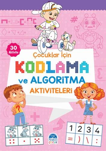 Çocuklar İçin Kodlama ve Algoritma Aktiviteleri - Pembe | Kitap Ambarı