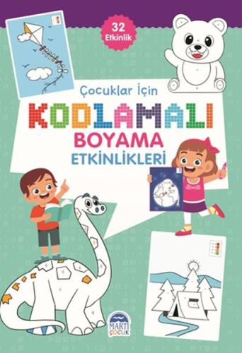 Çocuklar için Kodlama Etkinlikleri - Yeşil - 32 Etkinlik | Kitap Ambar