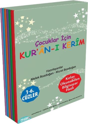 Çocuklar İçin Kur’an-ı Kerim 1- 6. Cüzler (6 Kitaplık Set) | Kitap Amb