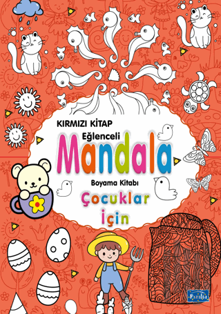 Çocuklar İçin Mandala Kırmızı | Kitap Ambarı