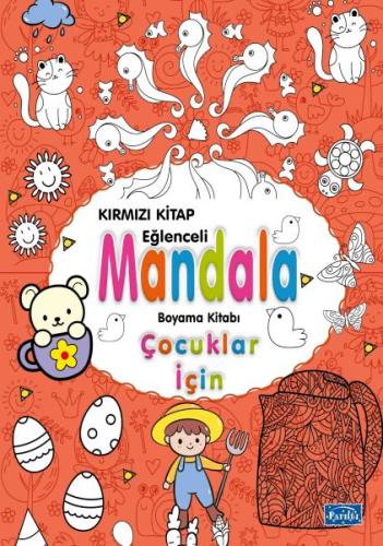 Çocuklar İçin Mandala Kırmızı | Kitap Ambarı