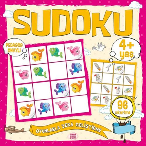 Çocuklar İçin Sudoku Çıkartmalı (4+ Yaş) | Kitap Ambarı