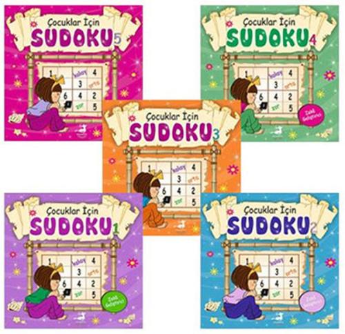 Çocuklar İçin Sudoku Seti - 5 Kitap Takım | Kitap Ambarı