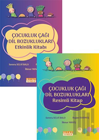 Çocukluk Çağı Dil Bozuklukları - Resimli Kitap - Etkinlik Kitabı | Kit