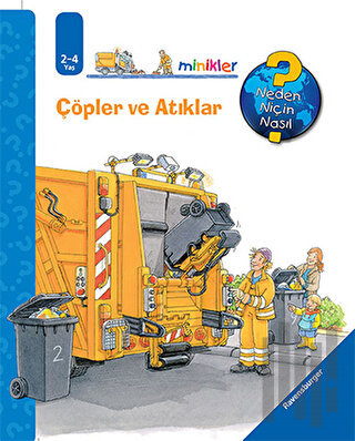 Çöpler ve Atıklar - Ravensburger Minikler (Ciltli) | Kitap Ambarı