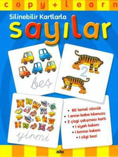 Copy Learn - Silinebilir Kartlarla Sayılar | Kitap Ambarı