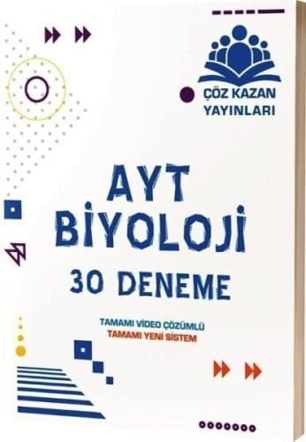 Çöz Kazan AYT Biyoloji 30 lu Deneme Sınavı (Yeni) | Kitap Ambarı