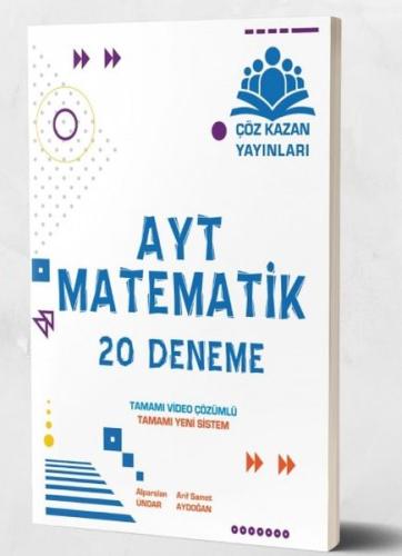 Çöz Kazan AYT Matematik 20 li Deneme Sınavı (Yeni) | Kitap Ambarı