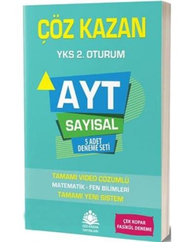 Çöz Kazan AYT Sayısal 5 li Deneme Sınavı (Yeni) | Kitap Ambarı