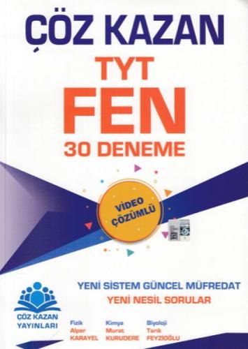 Çöz Kazan TYT Fen 30 Deneme (Yeni) | Kitap Ambarı