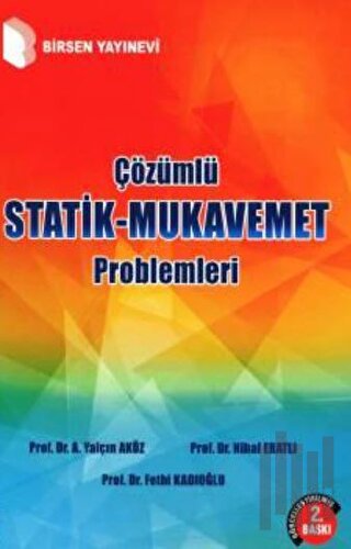 Çözümlü Statik - Mukavemet Problemleri | Kitap Ambarı