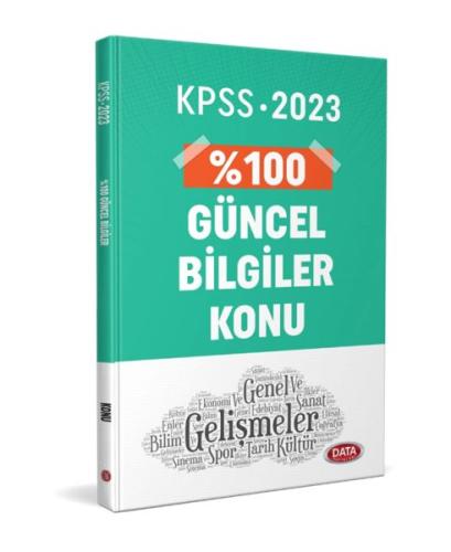 Data 2023 Kpss Güncel Bilgiler Konu | Kitap Ambarı