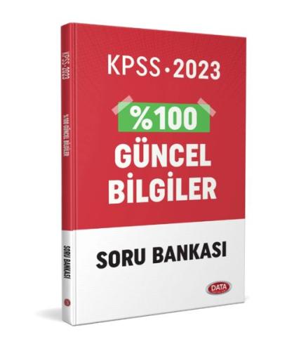 Data 2023 Kpss Güncel Bilgiler Soru Bankası | Kitap Ambarı