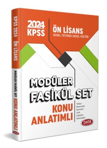 Data 2024 Kpss Ön Lisans Konu Anlatımlı Modüler Fasikül Set | Kitap Am