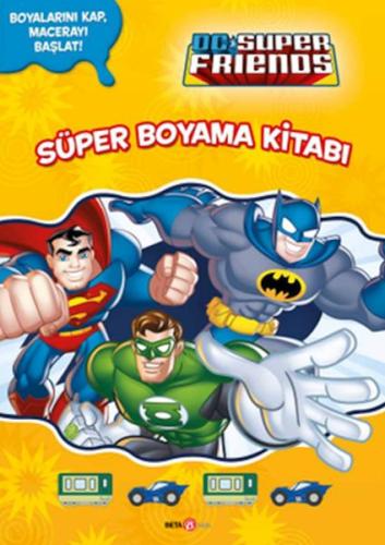 DC Super Friends - Süper Boyama Kitabı | Kitap Ambarı