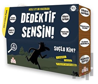 Dedektif Sensin (4 Kitap Takım) | Kitap Ambarı