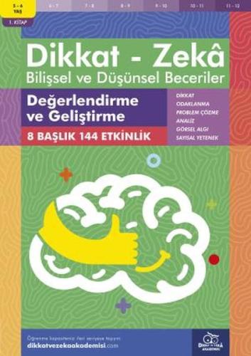 5-6 Yaş Dikkat - Zeka Bilişsel ve Düşünsel Beceriler | Kitap Ambarı