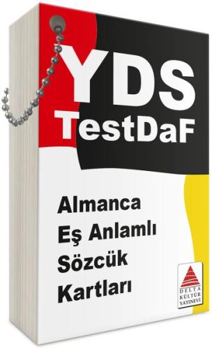 YDS Almanca Eş Anlamlı Sözcük Kartları | Kitap Ambarı