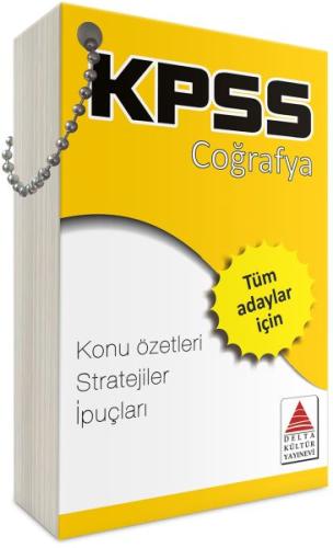 KPSS Coğrafya Strateji Kartları | Kitap Ambarı