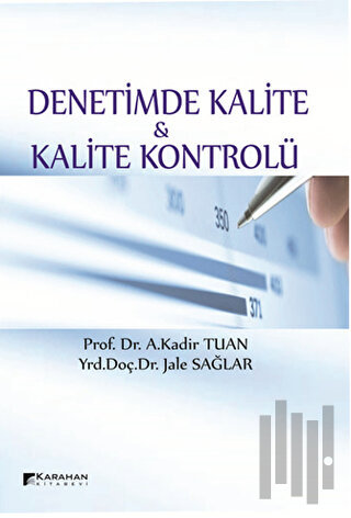 Denetimde Kalite ve Kalite Kontrolü | Kitap Ambarı