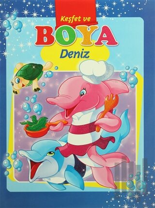 Deniz - Keşfet ve Boya | Kitap Ambarı