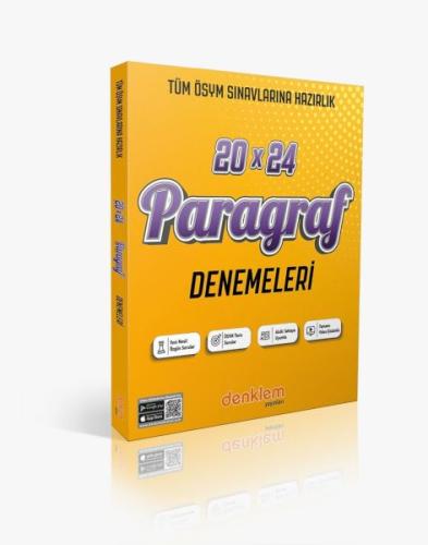 Paragraf 20 x 24 Deneme | Kitap Ambarı