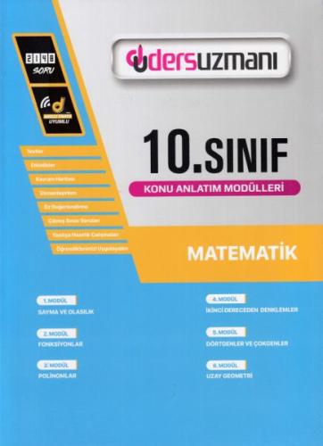 10. Sınıf 2022 Matematik Ders Uzmanı Fasikülleri | Kitap Ambarı