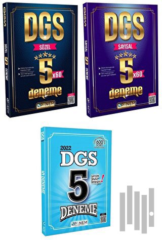 DGS 15 Deneme 3' lü Set | Kitap Ambarı