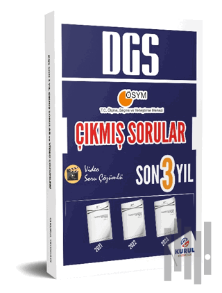 DGS Son 3 Yıl Çıkmış Sorular ve Video Çözümleri | Kitap Ambarı