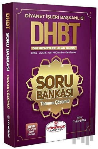 DHBT Soru Bankası Çözümlü | Kitap Ambarı