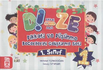 Di-Ze Dikkati ve Düşünme Becerilerini Geliştirme Seti 1. Sınıf | Kitap