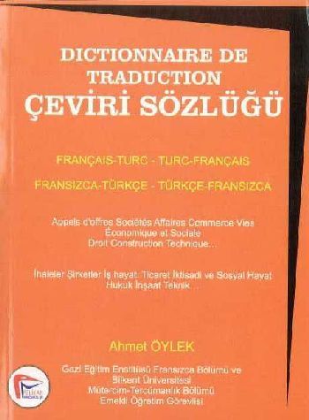 Dictinonnaire De Traduction Çeviri Sözlüğü | Kitap Ambarı