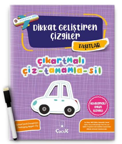 Taşıtlar - Dikkat Geliştiren Çizgiler | Kitap Ambarı