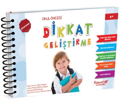 Dikkat Geliştirme - Okuş Öncesi (4 Yaş) | Kitap Ambarı