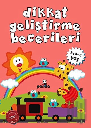 Dikkat Geliştirme Becerileri (3+4+5 Yaş) | Kitap Ambarı