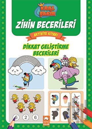 Dikkat Geliştirme Becerileri - Kral Şakir Zihin Becerileri Aktivite Ki