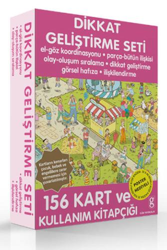 Dikkat Geliştirme Seti - 156 Kart ve Kullanım Kitapçığı | Kitap Ambarı