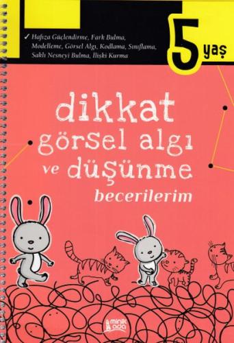 Dikkat Görsel Algı Ve Düşünme Becerilerim 4+ Yaş | Kitap Ambarı