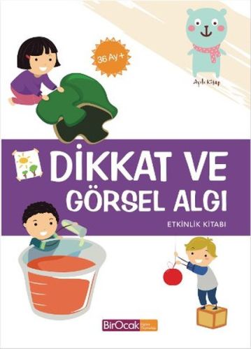 Dikkat ve Görsel Algı Etkinlikleri (36 Ay) | Kitap Ambarı