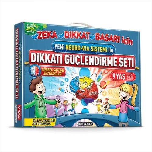 Dikkati Güçlendirme Seti 3. Sınıf – 9 Yaş- Neuro-Via | Kitap Ambarı