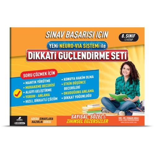 Sınav Başarısı İçin Yeni Neuro-Via Sistemi İle Dikkati Güçlendirme Set