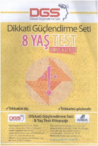 Adeda DGS Dikkati Güçlendirme Seti 8 Yaş Test Görsel Algı Testi | Kita