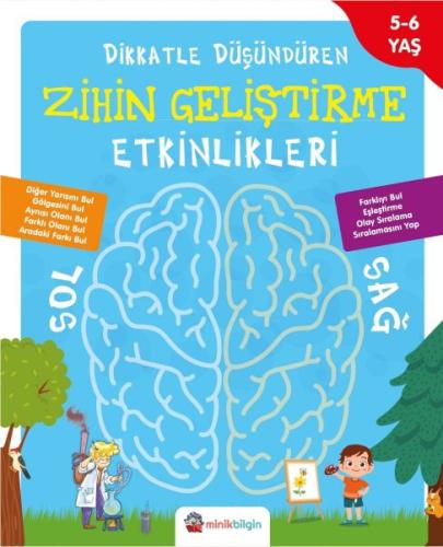 Dikkatle Düşündüren Zihin Geliştirme Etkinlikleri 1 | Kitap Ambarı