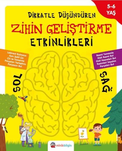 Dikkatle Düşündüren Zihin Geliştirme Etkinlikleri 2 | Kitap Ambarı