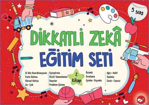 Dikkatli Zeka Eğitim Seti 2. Kitap - 5 Yaş | Kitap Ambarı