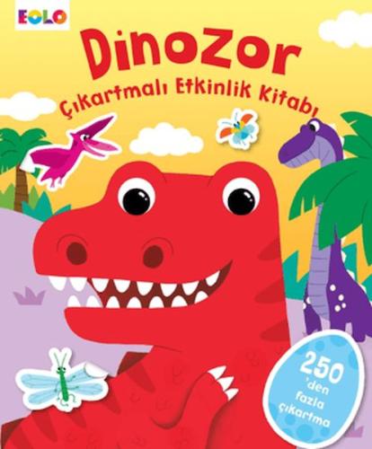 Dinozor Çıkartmalı Etkinlik Kitabı | Kitap Ambarı